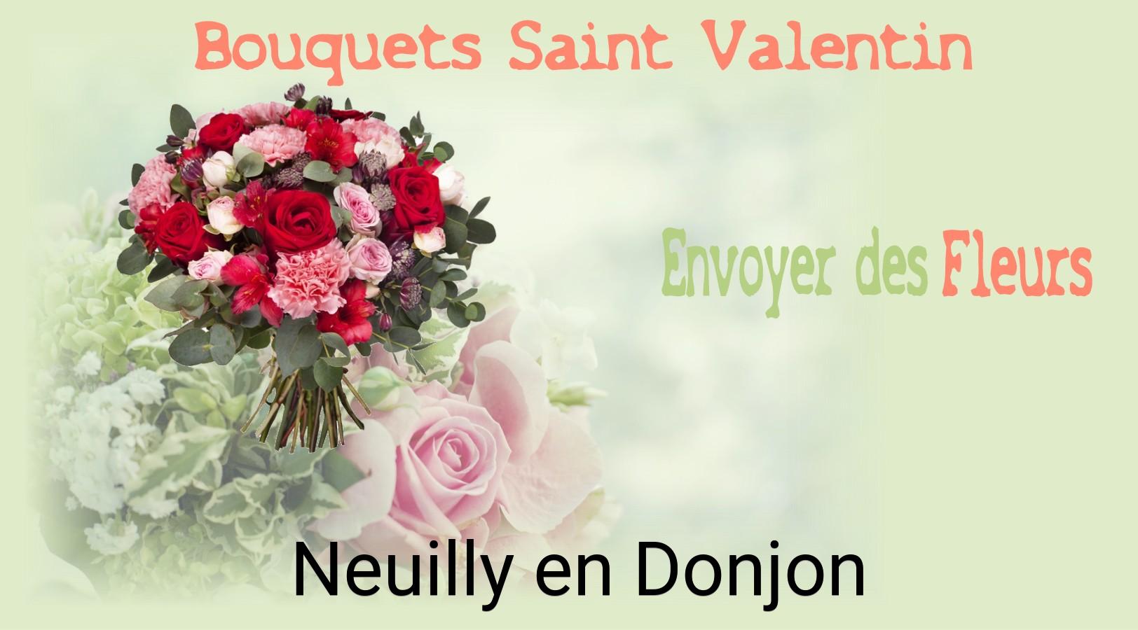 Roses de Saint-Valentin livrées à Neuilly-en-Donjon